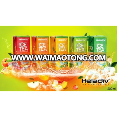 Heladiv flavoured Ice Tea 200 ml Tetra pack made from Fresh Ceylon Tea